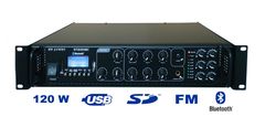 RHsound ST2120BC/MP3+FM+IR, 100V rozhlasová ústředna s MP3 přehrávačem