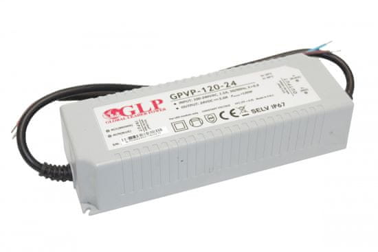 GLP LED napájecí zdroj IP67 GPVP-120-24 120W 24V