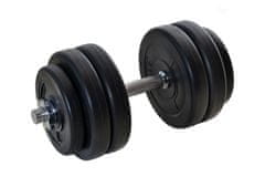 FitnessLine Jednoruční nakládací činka - 15 kg
