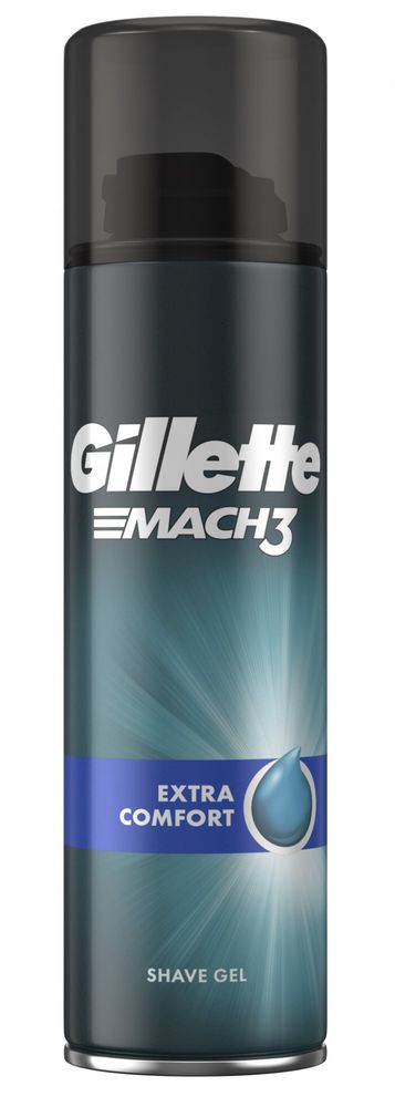Gillette Mach3 Extra Comfort Pánský Gel Na Holení 200 ml