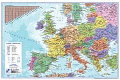 Karton P+P Pracovní podložky dekorované - jednostranná / mapa Evropa