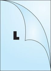 Esselte Zakládací obal tvar L - tvar L / A4 čirý / 80 my / 100 ks