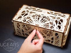 UGEARS 3D dřevěné puzzle Karetní stojánek 77 dílků