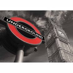 Retro Cedule Cedule Londín metro Underground