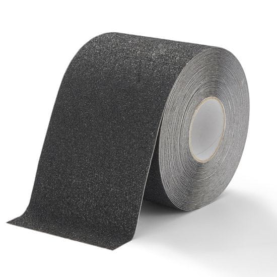 PROTISKLUZU Protiskluzová páska 200 mm x 18,3 m - hrubozrnná, černá