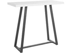 Danish Style Barový stůl Gaby, 120 cm, bílá