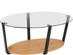 Danish Style Konferenční stolek Blaine, 110 cm, přírodní