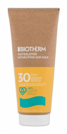Biotherm 200ml waterlover hydrating sun milk spf30