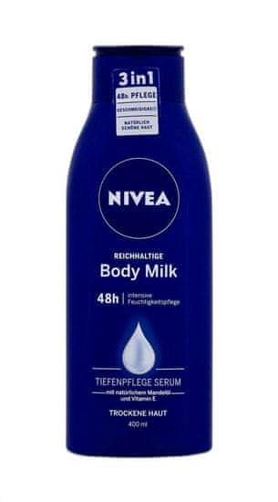 Nivea 400ml body milk rich nourishing, tělové mléko