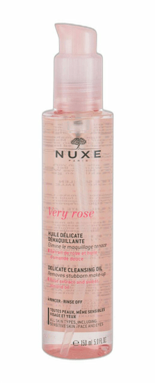 Nuxe 150ml very rose delicate, čisticí olej