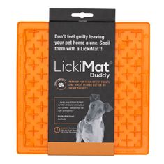 LickiMat Buddy lízací podložka oranžová