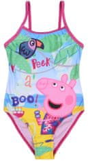Peppa Pig Jednodílné barevné plavky PEPPA PEPIN, 104 - 110