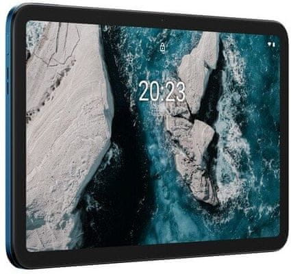  tablet Nokia t20 wifi Bluetooth lte gps dotykový 2k displej fotoaparáty 8 a 5 mpx stylové provedení ochrana očí před modrým světlem 