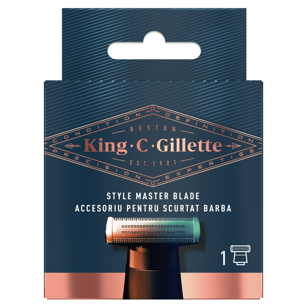 Levně Gillette náhradní hlavice King C. Gillette Style Master