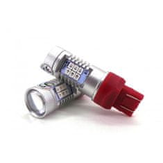 motoLEDy W21/5W LED 7443 12V CANBUS red 2000lm