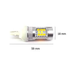 motoLEDy W21/5W LED 7443 12V CANBUS red 2000lm