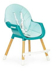 EcoToys Jídelní židlička 2v1 modrá