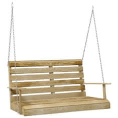 Petromila Houpací lavice 110 cm impregnované borové dřevo