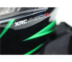 XRC Helma na moto Merchi R black/green/grey vel. 2XL