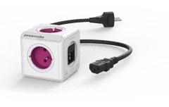 Allocacoc PowerCube ReWirable cestovní prodlužovací kabel s výměnnými zástrčkami