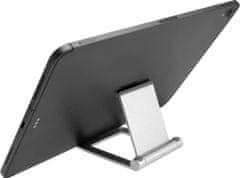 FIXED stojánek Frame TAB pro mobil/tablet, univerzální, stříbrná