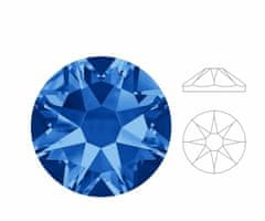 Izabaro 144ks crystal sapphire blue 206 ss20 round star