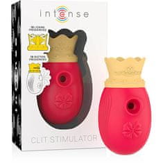 Intense Intense Clit Stimulator 10 Licking and Suction (Red)