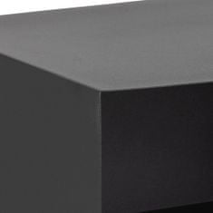 Design Scandinavia Noční stolek Joilet, 30 cm, MDF, černá