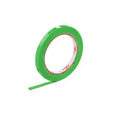 Obreta Lepící páska PP 9 mm x 66 m zelená - 3 balení
