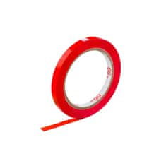 Obreta Lepící páska PP 9 mm x 66 m červená - 3 balení