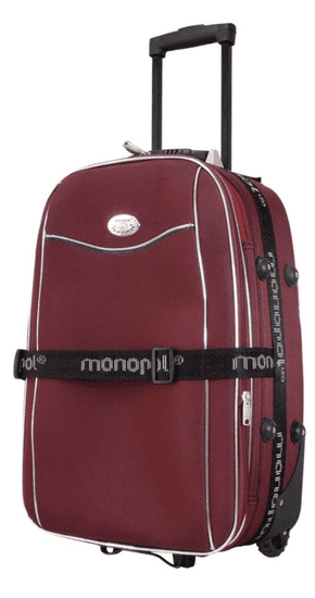 MONOPOL Příruční kufr Bali Red