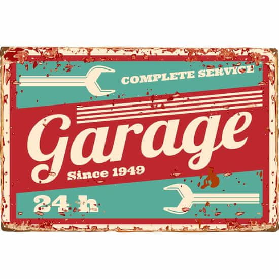 Retro Cedule Cedule Garage Since 1949