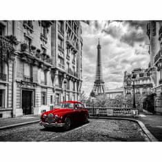 Retro Cedule Cedule Paříž - Red Car