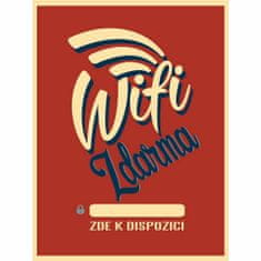 Retro Cedule Cedule Wifi Zdarma