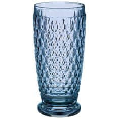 Villeroy & Boch Vysoká sklenice na vodu nebo pivo z kolekce BOSTON modrá