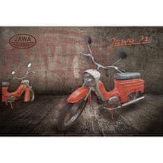 Retro Cedule Cedule Jawa 21 – motocykel
