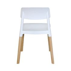 IDEA nábytek Jídelní židle GAMA bílá