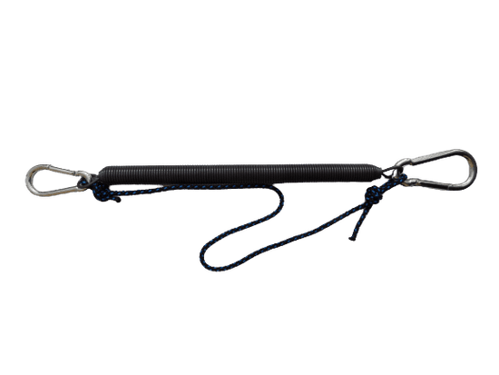 Tiki-Mechulka Pružina k závěsné kolébce/hačce pro miminka i batolata(5 - 15 kg) s karabinami a jistícím lankem