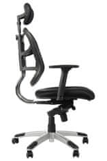 STEMA Otočná židle s prodlouženým sedákem HN-5018 BLACK