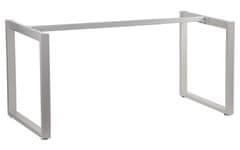 STEMA Nastavitelný rám stolu NY-131A - délka nastavitelná v rozmezí 120-180 cm, noha s profilem 60x30 mm a hloubkou 80 cm, výška 72,5 cm, barva bílá