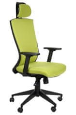 STEMA Otočná židle HG-0004F ZELENÁ