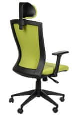 Otočná židle HG-0004F ZELENÁ