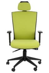 Otočná židle HG-0004F ZELENÁ