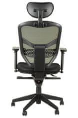 STEMA Otočná židle s prodlouženým sedákem HN-5038 ČERNÁ