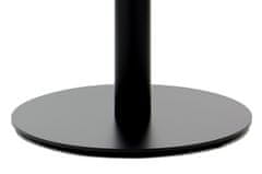 STEMA Kovová stolová podnož pro domácnost, restauraci a hotel SH-5001-7/B, černá, výška 72,5 cm, spodní prvek o průměru 49,5 cm - rám stolu, stůl