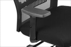 STEMA Otočná židle s prodlouženým sedákem RIVERTON M/H, různé barvy, černo-černá