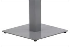 STEMA Kovová stolová podnož pro domácnost, restauraci, hotel SH-5002-5/A, šedá, výška 72,5 cm, spodní prvek 45x45 cm - rám stolu, stůl