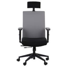 STEMA Otočná židle s prodlouženým sedákem RIVERTON F/H, různé barvy, černošedá