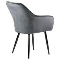 Židle do obývacího pokoje nebo jídelny HTS-D19 šedá