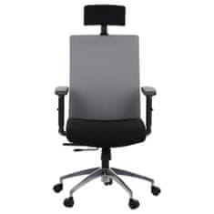 STEMA Otočná židle s prodlouženým sedákem RIVERTON F/H/AL, různé barvy, černošedá